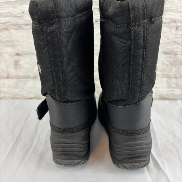 Kamik Boys Youth 1 Black Rocket Insulated Waterproof Winter Snow Boots - Picture 5 of 9